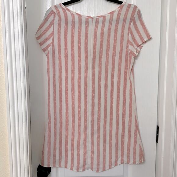 Six seven striped pink top size small - Picture 3 of 3